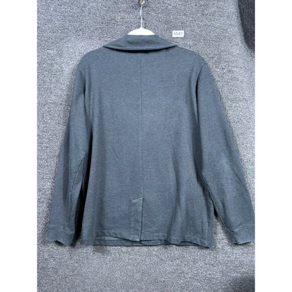 Duluth Trading Blazer Jacket Mens Size M Gray Long Sleeve Outdoor Relaxed Fit - Picture 2 of 6